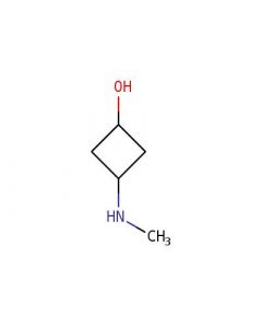 Astatech 3-(METHYLAMINO)CYCLOBUTAN-1-OL, 95.00% Purity, 500MG